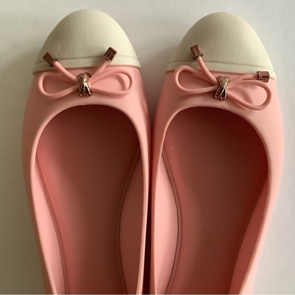 Melissa Doll V Ballet Flat Pink Beige Size 9 New In Box - Picture 3 of 7